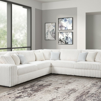 Oversized Marshmallow-Style Black Sectional Sofa – Ultra Plush & Spacious Design