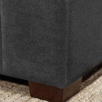 Thomasville Tisdale Modular Fabric Sectional with Storage Ottoman, Gray, BACK IN STOCK!
