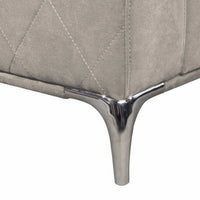 Blaise Fabric Sectional with Storage Chaise, Gray