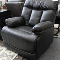 Flexsteel Clive Power Recliner with Power Headrest & Lumbar