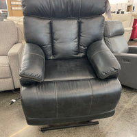 Flexsteel Clive Power Recliner with Power Headrest & Lumbar