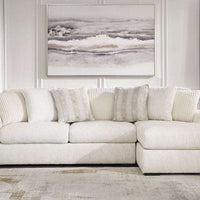 Ashley 619 Ivory Sectional