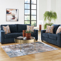 2-Piece Sofa and Loveseat Set – Modern Comfort in Stone or Ink Fabric Options ** PRE-ORDER **