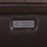 Barcalounger Columbia Leather Power Recliner with Power Headrest