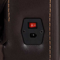 Barcalounger Columbia Leather Power Recliner with Power Headrest