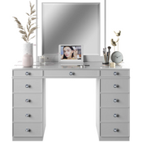 Tresanti Alexandra Vanity Table with LED Lighted Mirror ๐ RESTOCK ALERT ๐ ** SALE **