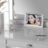 Tresanti Alexandra Vanity Table with LED Lighted Mirror ๐ RESTOCK ALERT ๐ ** SALE **