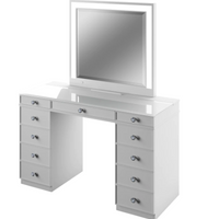 Tresanti Alexandra Vanity Table with LED Lighted Mirror ๐ RESTOCK ALERT ๐ ** SALE **