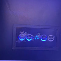 Coffee table, Color Changing Light - Bluetooth Speaker (Remote Controller)