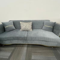KELEBEK GRAY SOFA, LOVESEAT & CHAIR SET