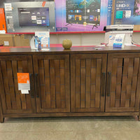 Tresanti 72" Harper TV Console, 2 Adjustable Shelves in Each of the 2 Double-Door Cabinets