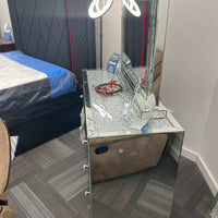 Glass/Mirror Led Vanity Set