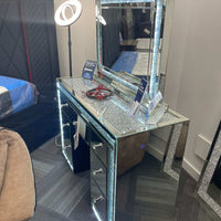 Glass/Mirror Led Vanity Set