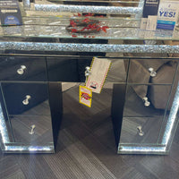 Glass/Mirror Led Vanity Set