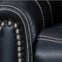 Lexington Brown/Black/Gray 2023 3PC Reclining Living Room Set, Sofa with Drop Down Wood Panel and Cupholders, Loveseat with Console and 2 Rockers & Recliner Chair with Rocker