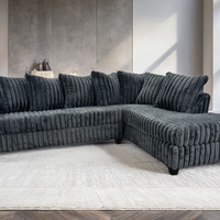 Modern Sectional Sofa – Plush Cushions, Multiple Color Options, Spacious Design