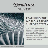 Beautyrest Silver BRS900-C Medium Mattress 14.5 inc, King size