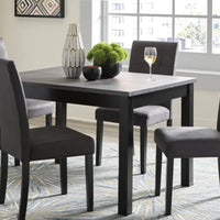 Supremo Dining Room Set in Black