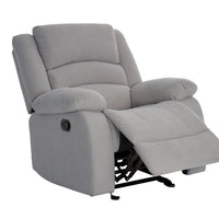 Dynamo2-STONE 3PC Reclining Set, Sofa w/ drop down + 2 cupholders, Loveseat & Rocking Chair / PRE-ORDER