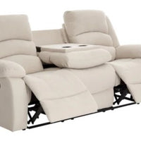 Dynamo2-SAND 3PC Reclining Set, Sofa w/ drop down + 2 cupholders, Loveseat & Rocking Chair / PRE-ORDER