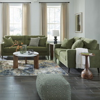 216 2-Piece Olive Sofa and Loveseat Set – Stylish Comfort with Spacious Design (PRE-ORDER)