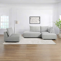 Macon 3-piece Fabric Modular Sectional, easy-to-clean *** SALE ***