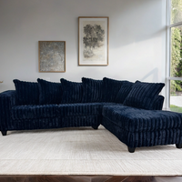 Modern Sectional Sofa – Plush Cushions, Multiple Color Options, Spacious Design