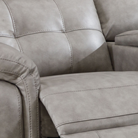 Jacob Black, Brown, Gray, Saddle, Stone Oversized Recliner Sectional