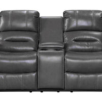 Lexington Brown/Black/Gray 2023 3PC Reclining Living Room Set, Sofa with Drop Down Wood Panel and Cupholders, Loveseat with Console and 2 Rockers & Recliner Chair with Rocker