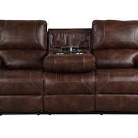 Titan OVERSIZED 3pc Reclining Set, Sofa Drop Down Table W/Power Outlet/USB Ports, Loveseat with Gliders and Storage Console & Rocker Swivel Recliner Chair / PRE-ORDER