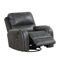 Titan OVERSIZED 3pc Reclining Set, Sofa Drop Down Table W/Power Outlet/USB Ports, Loveseat with Gliders and Storage Console & Rocker Swivel Recliner Chair / PRE-ORDER