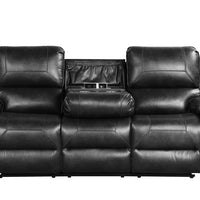 Titan OVERSIZED 3pc Reclining Set, Sofa Drop Down Table W/Power Outlet/USB Ports, Loveseat with Gliders and Storage Console & Rocker Swivel Recliner Chair / PRE-ORDER