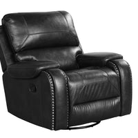 Titan OVERSIZED 3pc Reclining Set, Sofa Drop Down Table W/Power Outlet/USB Ports, Loveseat with Gliders and Storage Console & Rocker Swivel Recliner Chair / PRE-ORDER