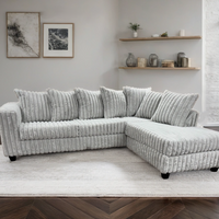 Modern Sectional Sofa – Plush Cushions, Multiple Color Options, Spacious Design