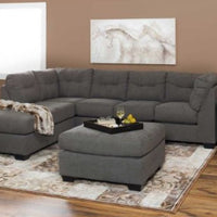 Ashley Maier Charcoal Sectional with RAF Chaise