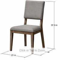 Galena Upholstered 9-Piece Dining Set, Dining Table and 8 Chairs