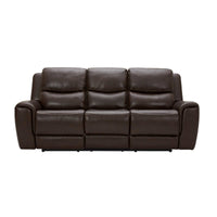 Carey Leather Power Reclining Sofa with Power Headrests, ***CLEARANCE SALE*** AS-IS