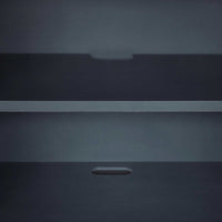 Antrasit 67" Accent Console, TV Stand (Interchangeable door panels-Adjustable shelves-Cord Management)