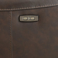 Carey Leather Power Reclining Sofa with Power Headrests, ***CLEARANCE SALE*** AS-IS