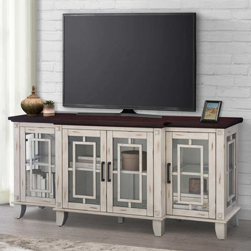 Chamblee 72" Accent Console with Lights, TV Stand, Entertainment Center
