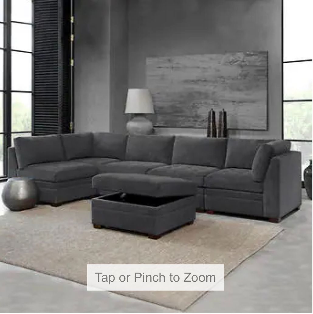 Thomasville 6 piece modular sectional discount