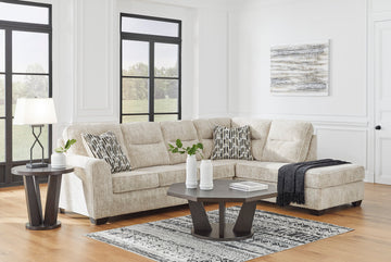 505-05 Sectional RAF Chaise Parchment