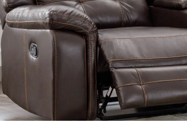 Jacob Black, Brown, Gray, Saddle, Stone Oversized Recliner Sectional