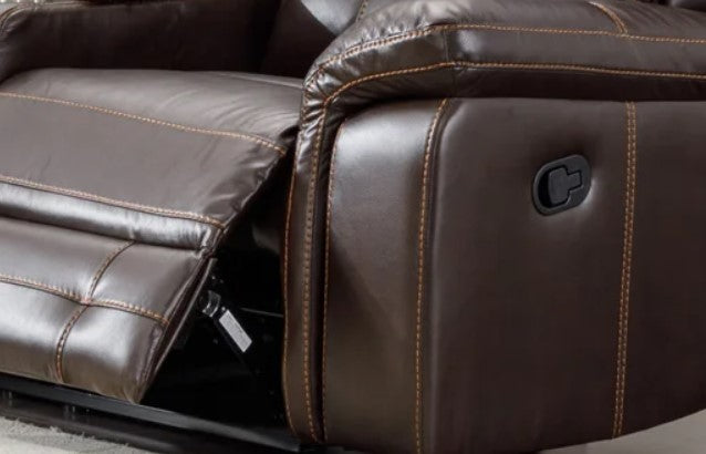 Jacob Black, Brown, Gray, Saddle, Stone Oversized Recliner Sectional