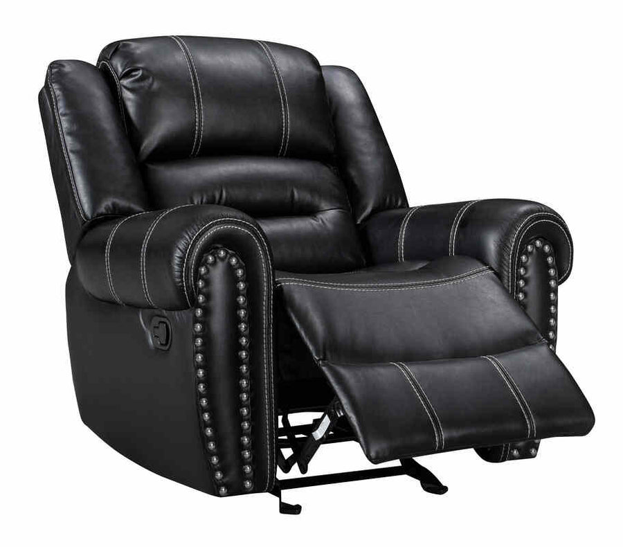Lexington Brown/Black/Gray 2023 3PC Reclining Living Room Set, Sofa with Drop Down Wood Panel and Cupholders, Loveseat with Console and 2 Rockers & Recliner Chair with Rocker