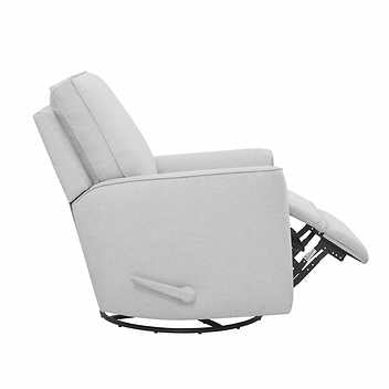 True Innovations Paxley Fabric Swivel Glider Recliner – Danca Furniture ...