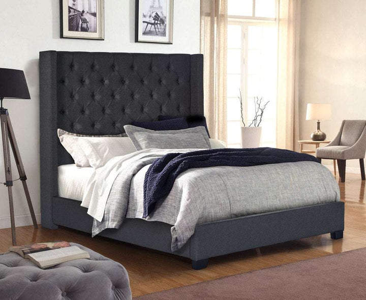 HH404 6FT Charcoal Gray Linen Queen/King SALE $499