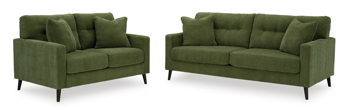 216 2-Piece Olive Sofa and Loveseat Set – Stylish Comfort with Spacious Design (PRE-ORDER)