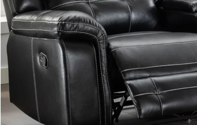 Jacob Black, Brown, Gray, Saddle, Stone Oversized Recliner Sectional