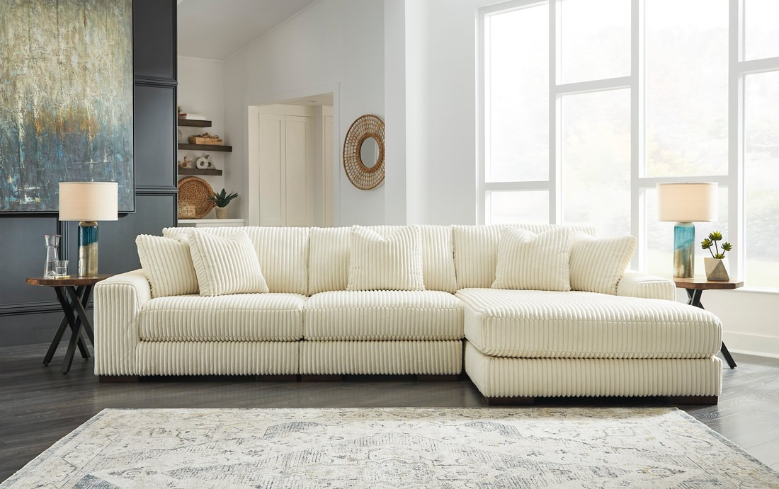 L-Shaped Comfortable 3-Piece Sectional Sofa – Dual Color Options